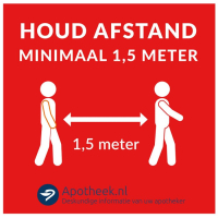 SAFETY JACKET 1,5 METER DISTANCE (CUSTOMIZED PRINT)