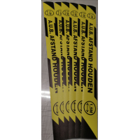 VLOERSTICKER 65 CM X 6 CM ANTISLIP