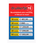 Bouwhekdoek Mesh Superdeal - Privacy & Veiligheid op de Bouwplaats