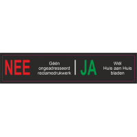 NEE / JA STICKER 3